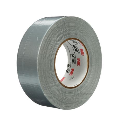 3M™ Duct Tape, 3939, silver, 1.89 in x 60 yd (48 mm x 55 m), bulk.